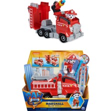 Paw Patrol Deluxe Marshall ve Dönüşebilen Delüks Itfaiye Aracı - 18 cm