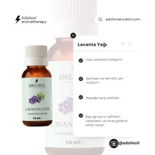 Adolis Oil Aromatherapy Lavanta Uçucu Yağı 10 ml (Lavander Essential Oil )