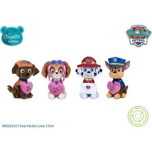 Paw Patrol Figür Peluş Oyuncak Love Serisi - Chase - 20 cm