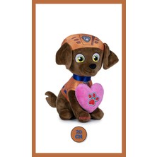 Paw Patrol Figür Peluş Oyuncak Love Serisi - Zuma - 20 cm