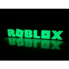 Devotech Roblox Fosfor Işıklı  Masa Üstü Stand ve Figür