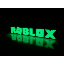 Devotech Roblox Fosfor Işıklı  Masa Üstü Stand ve Figür