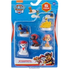 Paw Patrol Damgalı Mühürlü 5 Li Figür Seti ( Marshall - Chase - Rubble - Skye - Zuma ) 4 - 7 cm