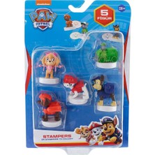 Paw Patrol Damgalı Mühürlü 5 Li Figür Seti ( Chase - - Zuma - Rocky - Skye ) - 4 - 7 cm