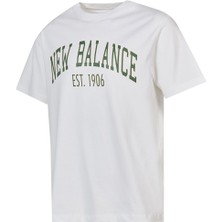 New Balance MNT3326 Beyaz Erkek Tişört