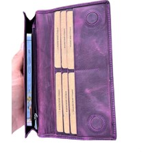 Barse Collection Bc Barse Collection Deri Telefon Bölmeli Mıknatıslı Elde TaşıMA Bantlı Cüzdan Kartlık