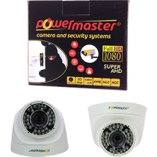 Powermaster AHD-12184 1.3 mp 48 LED 3.6 mm Dome Kamera