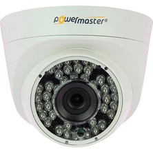 Powermaster AHD-12184 1.3 mp 48 LED 3.6 mm Dome Kamera