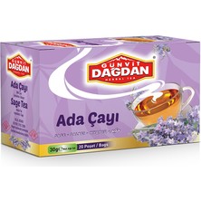 Günvit Dağdan Ada Çayı Kutu Natürel Sallama Poşet Çay 20'li