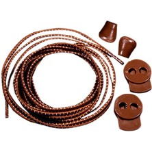 Dopar Akıllı Kilitli Elastik Noktalı Ayakkabı Bağcık 100 cm