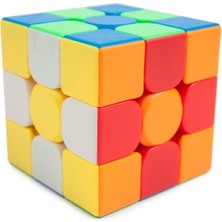 Toyfest Moyu Meilong 3x3 Classic Speed Cube - 3x3 Stickersız Klasik Hızlı Rübik Zeka Küpü