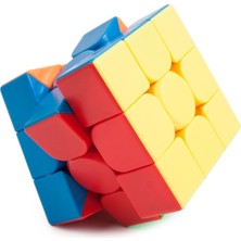 Toyfest Moyu Meilong 3x3 Classic Speed Cube - 3x3 Stickersız Klasik Hızlı Rübik Zeka Küpü