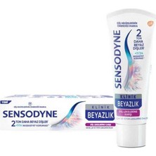 Sensodyne Diş Macunu Klinik Beyazlık Diş Lekesi 75 ml x 4 Adet