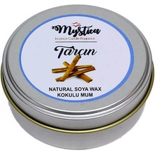 Soya Wax  Mum Kokulu Tenekede Tarçın