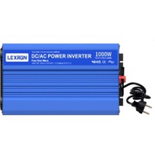 Carspa / Lexron Tam Sinus 1000 Watt 12 Volt Ups Şarjlı Inverter - 1000 Watt 12 Volt Ups Charger