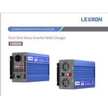 Carspa / Lexron Tam Sinus 1000 Watt 12 Volt Ups Şarjlı Inverter - 1000 Watt 12 Volt Ups Charger