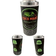 Coco Night 45 Mikron Net 500GR (36metre) Rulo Alüminyum Folyo, Nargile Folyosu, Shisha Foil Nargile Kömürü Için