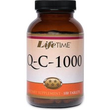 Lifetime Life Time Q-C 1000 Timed Release With Rose Hips 100 Kapsül