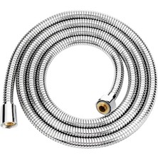 Decordem Banora Duş Spiral Hortum Paslanmaz 150 Cm Krom