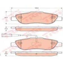 TRW Ön Balata Doblo 1.3-1.6-1.9 Jtd 02 Fiorino 1.3-1.4 Mtj 08 Fiat 500 1.4 07 12