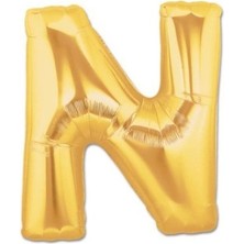 Just Cheap Store Altın Sarısı Folyo Harf Balon