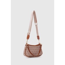 Wiel Monogram Taba Baget ve Çapraz Çanta