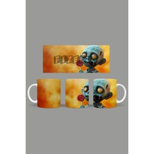 Fizello Cadılar Bayramı - Halloween Temalı Kupa Hediyelik Sunumluk Çeyizlik Kahve Fincanı