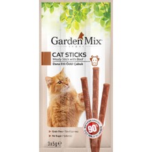 Garden Mix Dana Etli Kedi Stick Ödül 3 x 5 gr x 5 Adet
