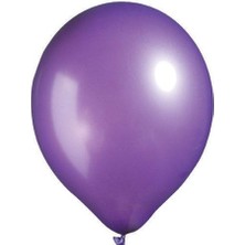 Benim Marifetlerim Metalik Mor Balon 12 Inch 5 Adet