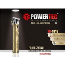 Powertec TR-1818 Sakal Ense Çizim Tıraş Makinesi T-Bıçak