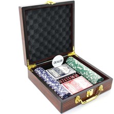 Sökmen Store Ahşap Çantalı 100 Chipli Poker Oyunu