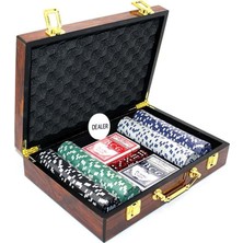 Sökmen Store Ahşap Çantalı 200 Chipli Poker Oyunu