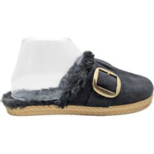 Çiğdem Kundura Softflare Kadın Peluş Içli Terlik - Softflare  - Siyah - 39