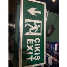 Ycl Yac - 910 Aşşagıya Iniş Yangın Uyarı Levhası 2 Adet