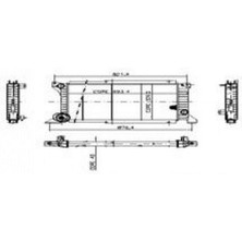 Motor Radyatoru Ac Transit Turbo T12 T15 2.5d 97 01 Manuel Uzun Tip 2 Sira Cu Pl 12