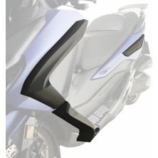 GP Kompozit Honda Forza 250 2023-2025 Uyumlu Üst/Alt Bacak ve Grenaj Koruma Seti Siyah