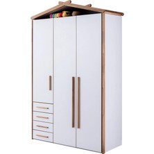 Bubu Home Myhouse 3 Kapaklı Dolap