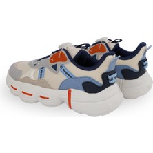 Cool Rex 31-36 Mavi Akıllı Bağcıklı Çocuk Spor Ayakkabı