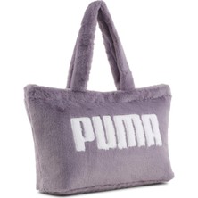 Puma Core Fur Shopper Çanta Mor 09065602 Rahat Kullanım Özellikli Spor Çanta