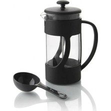 Bitki Çayı Demliği Filtre Kahve 350 ml French Press Kaşıklı