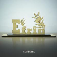 Minsetta Shop Efrin Ahşap Dekoratif