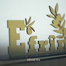 Minsetta Shop Efrin Ahşap Dekoratif