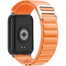 Sneezy Xiaomi Redmi Watch 5 Active/Redmi 5 Lite Uyumlu Alpine Loop Kancalı Kumaş Kordon