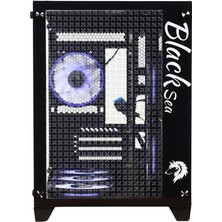 Ti-Game Black Sea 6 Rgb Fan Black Mesh Gamıng Kasa Power Yok