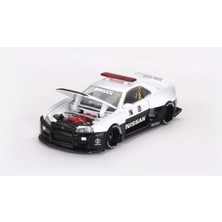 Mini Gt Nissan Skyline Gt-R R34 Kaido Works (V2 Aero) Police