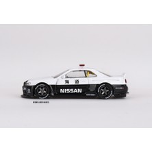 Mini Gt Nissan Skyline Gt-R R34 Kaido Works (V2 Aero) Police