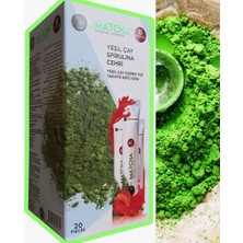 Bilge İlaç Çilek Aromalı Detox Burner Form Matcha Çayı 1 Kutu