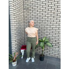 Stamina 7PN09 Kadın Pantalon Yeşil