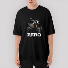Crows Gate Zero Fx Oversize Siyah Tişört