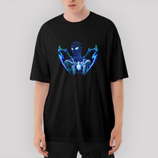 Crows Gate Spiderman New Oversize Siyah Tişört